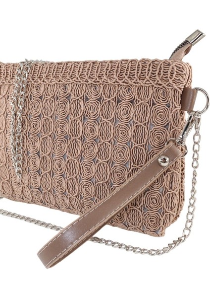 Örgülü Portföy Çanta. Clutch Çanta. Gece Çantası. Davet Çantası. El Çantası. fırsatları