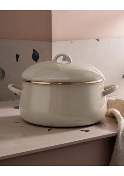 Montferry Tencere - Bej - 24 cm modelleri