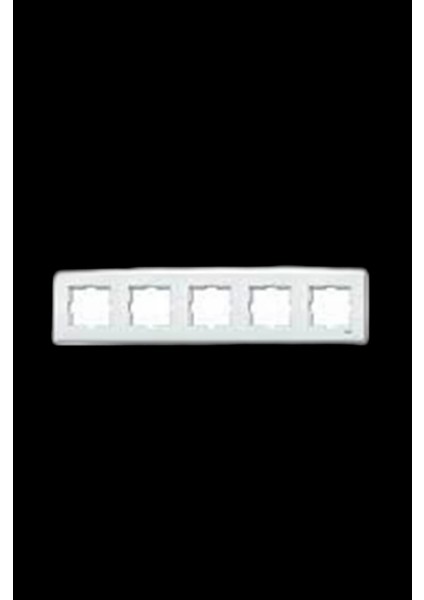 Rollina Beyaz Beşli Çerçeve