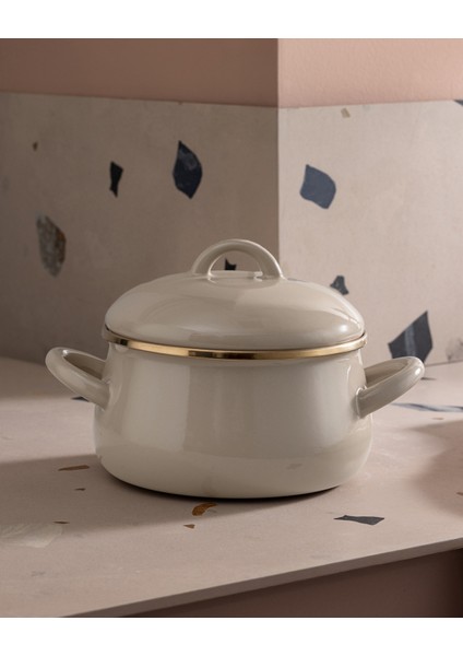 Montferry Tencere - Bej - 16 cm modelleri