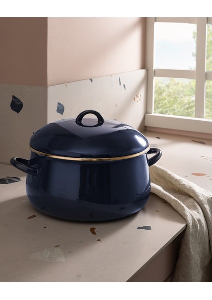 Montferry Tencere - Lacivert - 24 cm