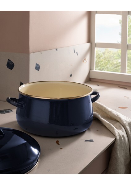 Montferry Tencere - Lacivert - 24 cm fiyatları