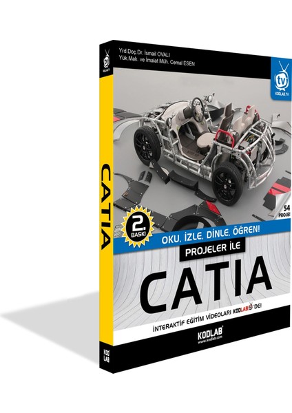 Kodlab Yayın Projeler Ile Catıa Eğitim Kitabı