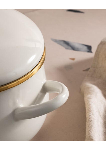 Montferry Tencere - Beyaz - 16 cm indirimleri