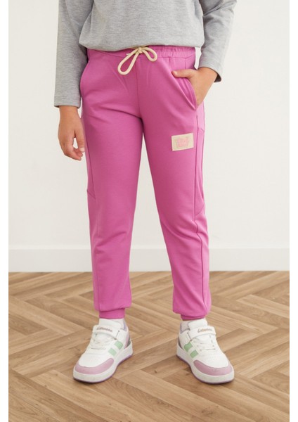Beli Lastikli Armalı Jogger Kız Çocuk Eşofman Altı fiyatları