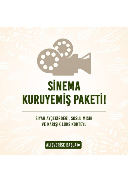 Sinema Kuruyemiş Paketi
