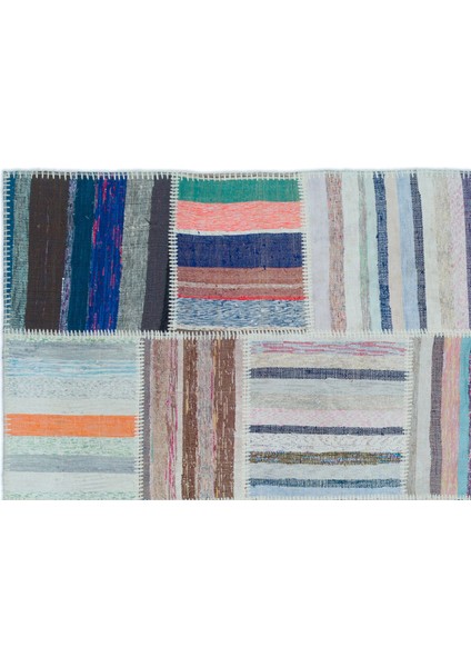 Atina Mavi Eskitme Yün Modern Desenli Yün Hav Toz Vermez Leke Tutmayan Salon Yolluk Mutfak El Dokuma Halı indirimleri