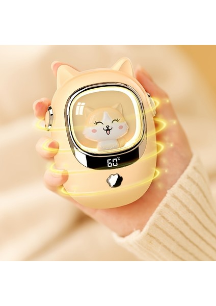 Taşınabilir USB El Isıtıcısı Dijital Ekranlı - 3000MAH ile Dış Mekan Aktiviteleri, Avcılık, Golf ve Ofis Kullanımı Için (Yurt Dışından) fiyatları