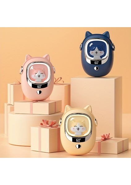 Taşınabilir USB El Isıtıcısı Dijital Ekranlı - 3000MAH ile Dış Mekan Aktiviteleri, Avcılık, Golf ve Ofis Kullanımı Için (Yurt Dışından) fırsatları