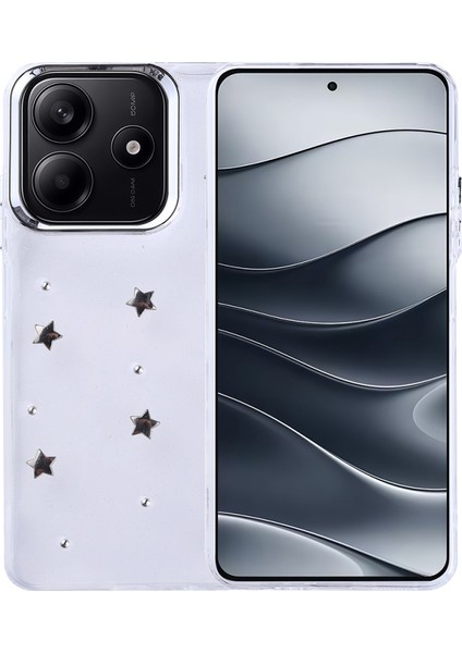 Redmi Note 14 4g Uyumlu Şık Mini Figürlü Ucay Premium Sert Silikon Kapak