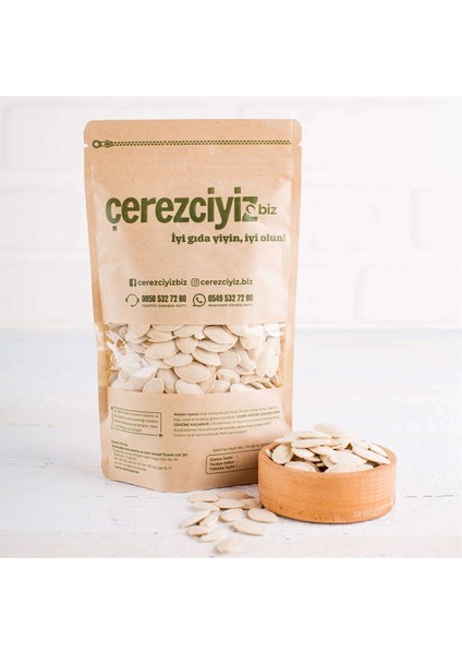 Kavrulmuş Topak Nevşehir Kabak Çekirdeği (Tuzlu)