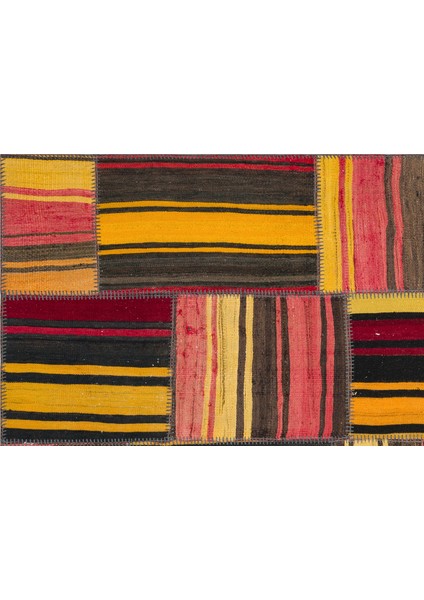 Iskece Kahverengi Eskitme Yün Modern Desenli Yün Hav Toz Vermez Leke Tutmayan Salon Yolluk Mutfak El Dokuma Halı fırsatları