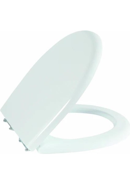 Creavit Çınar Duroplast Yavaş Kapanan Klozet Kapağı Beyaz