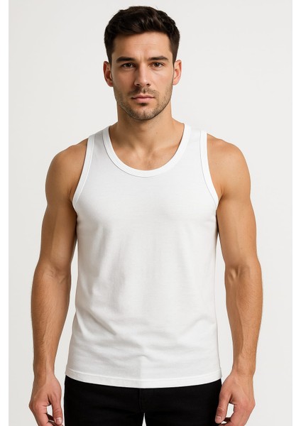 Beyaz Askılı Erkek Atlet Avantajlı Paket 3 Adet %100 Pamuk indirimleri