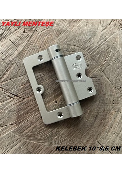 Özk Saten Renk Yaylı Menteşe Yaylı Kapı Menteşesi Yaylı Dolap Menteşesi 1ADET