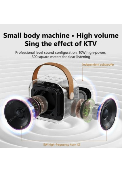 K12 Taşınabilir Kablosuz Çocuk Karaoke Bluetooth Hoparlör ve Mini Mikrofon Seti indirimleri