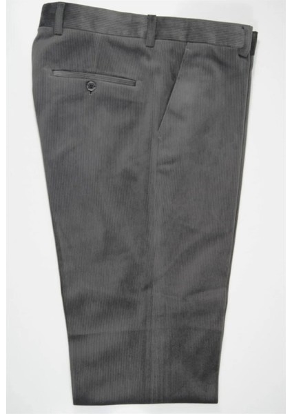 Classic Regular Erkek Kadife Pantolon Büyük Beden Klasik Rahat Kalıp Naba Kadife modelleri