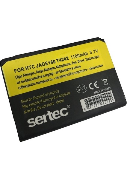 Htc T4242 Touch Cruise / JADE160 Uyumlu Batarya