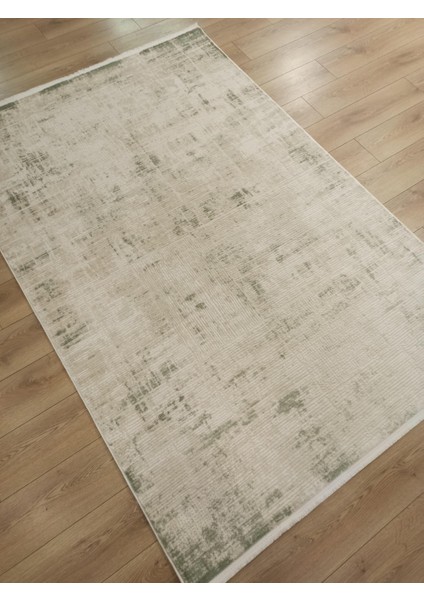 Therapy 8619 Yeşil Koridor Halısı Kesme Yolluk Mutfak Halısı Modern halı fırsatları