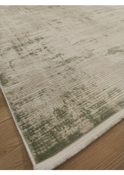 Therapy 8619 Yeşil Koridor Halısı Kesme Yolluk Mutfak Halısı Modern halı indirimleri