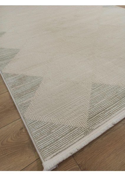 Therapy 8620 Yeşil Koridor Halısı Kesme Yolluk Mutfak Halısı Modern halı indirimleri