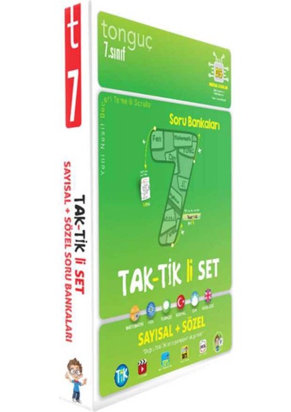 Tonguç 7.sınıf Taktikli Tüm Dersler Soru Bankası