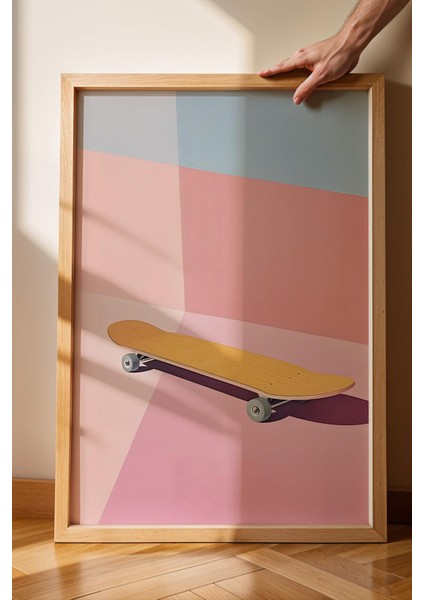 Kaykay Çerçeveli Tablo - Pop Art Poster Tablo fiyatları