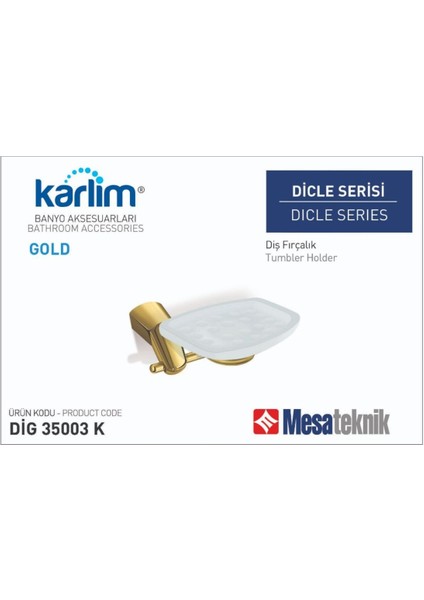 Karlim Dicle Serisi Sabunluk