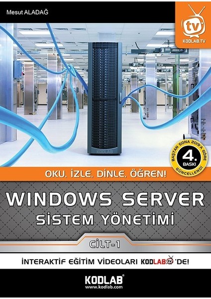 Kodlab Yayın Wındows Server Sistem Yönetimi 1.cilt fiyatları