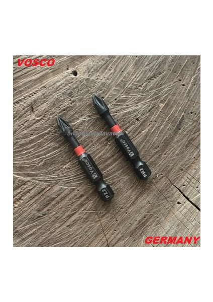 Sac Vida Ucu Ph2 Yıldız Bits Uç Pz2 Ahşap Vida Sıkma Ucu Cobalt Çelik 2pcs