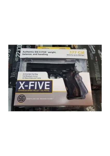 x-five air pistol co2 fiyatları