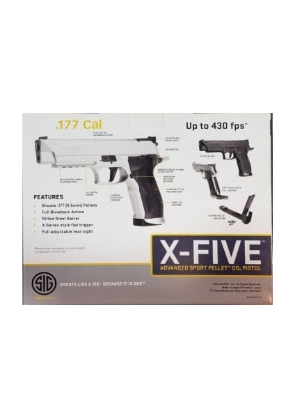 x-five air pistol co2 modelleri