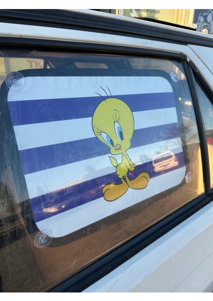 Baskılı Yan Cam Perde Aksesuar ’tweety’ (Tüm Otolara Uygundur.) fiyatları