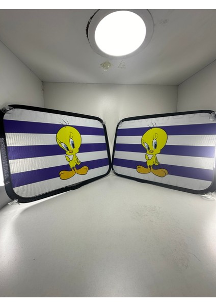 Baskılı Yan Cam Perde Aksesuar ’tweety’ (Tüm Otolara Uygundur.) fırsatları
