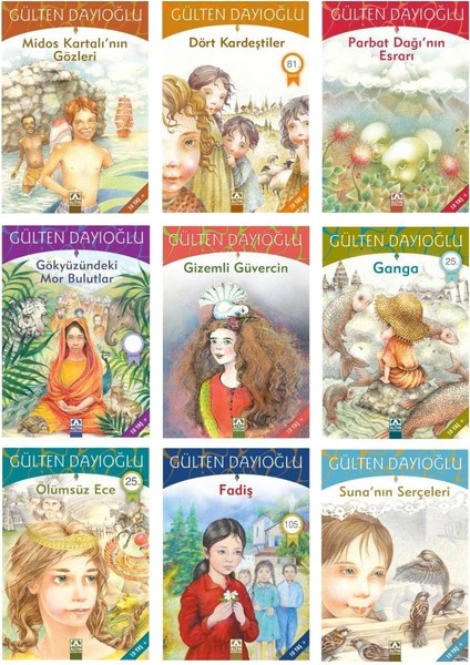 Gülten Dayıoğlu Gökkuşağı Serisi 9 Kitap Set