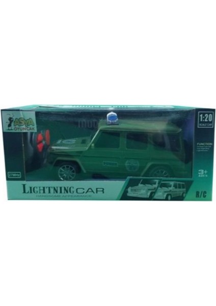 Askeri Uzaktan Kumandalı Işıklı Araba