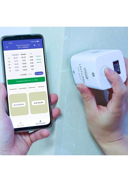 LS171 Mini Renk Ölçer | Akıllı Telefon Kontrollü