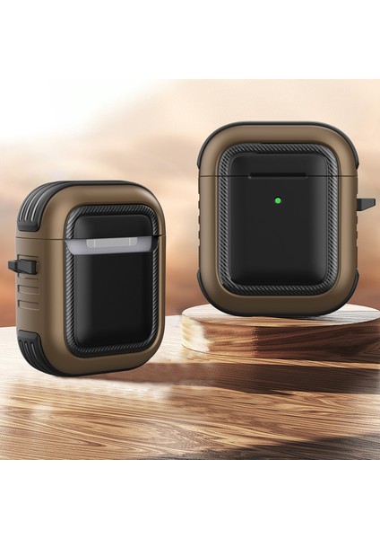 Moda Tpu + Pc Anti-Damla Toz Geçirmez Kablosuz Kulaklık Kılıfı Koruyucu Kapak Apple Airpod'lar Için Şarj Kutusu ILE(2016)/(2019)/AIRPODS ile Kablosuz Şarj KUTUSU(2019)-STIL 6 (Yurt Dışından) fiyatları