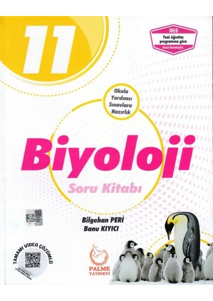 Palme 11.sınıf Biyoloji Soru Kitabı (Yeni)