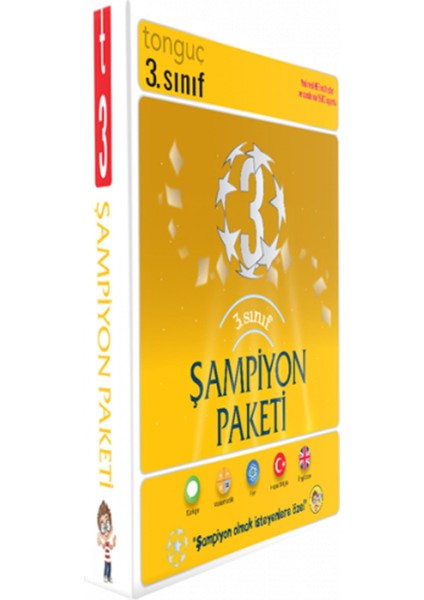 Tonguç 3.sınıf Şampiyon Paketi