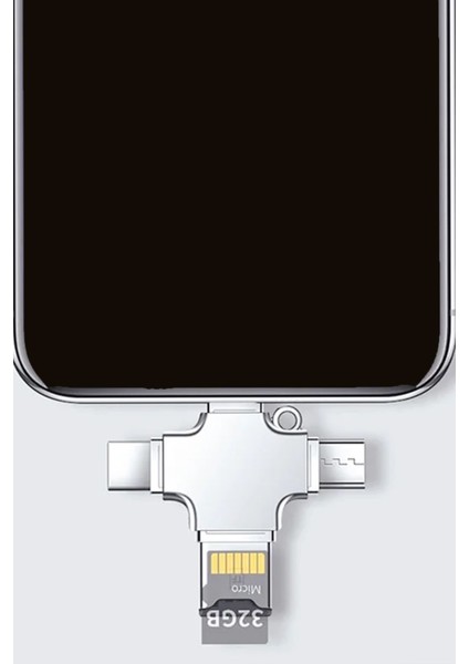 4in1 Usb3.0 Yüksek Hızlı U Disk USB Flash Için Otg Flash Sürücü Çoklu Flash Sd Çoklayıcı indirimleri