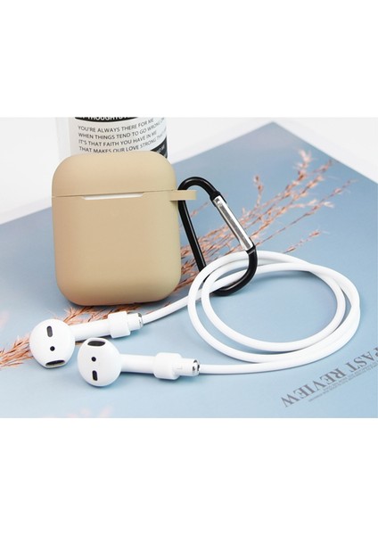 Apple Airpods Için 3 Parça/set Airpods Kılıfı, Şarj KUTUSUYLA(2019)/KABLOSUZ Şarj KUTUSUYLA(2019)-ALTIN (Yurt Dışından) fiyatları