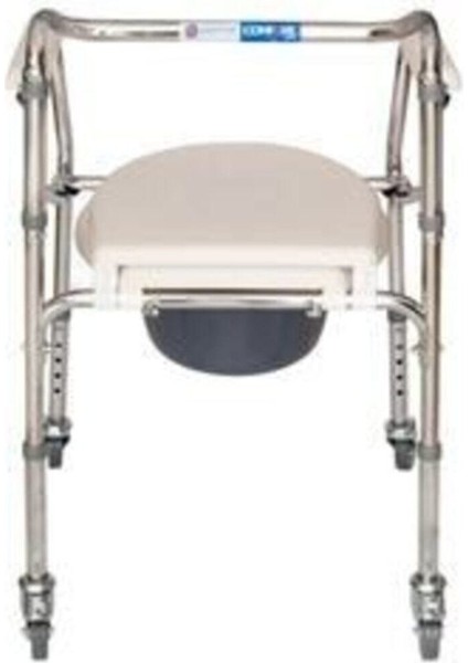 Plus Küçük Tekerlekli Tuvaletli Sandalye