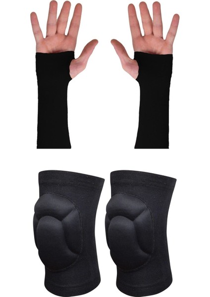 2'li Voleybol Seti 1 Çift Voleybol Dizliği ve Voleybol Elliği Set