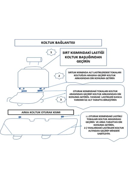 Renault Laguna 1 ve 2 (Sedan) 1994–2006 Uyumlu Gri Kadife Yüzeyli Araba Oturak Minderi – Kaymaz, Ön/arka
