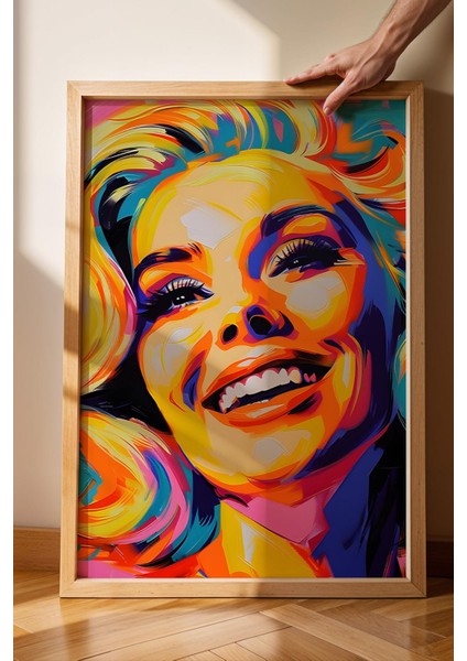 Marilyn Monroe Pop Art Çerçeveli Tablo - Pop Art Poster Tablo fiyatları