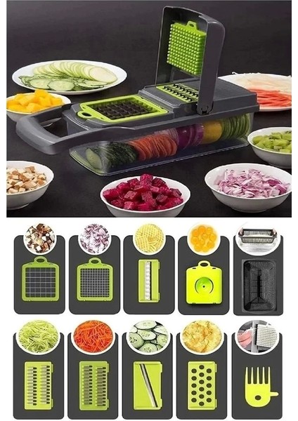 Mzf Çok Fonksiyonlu Sebze Doğrayıcı