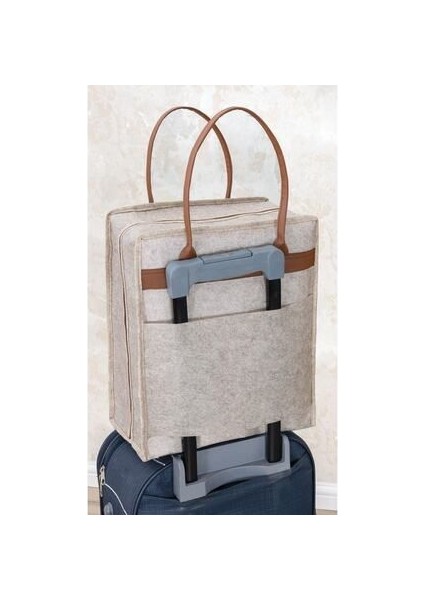 Derili Kulplu Ayakkabı Seyahat Valiz Çantası Pratik Kullanım fırsatları