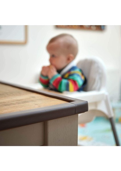 3m Bant 10 Metre 10 Adet Gri Rek Köşe Koruyucu Esnek ve Yumuşak Kauçuk Kenar Koruyucu fırsatları