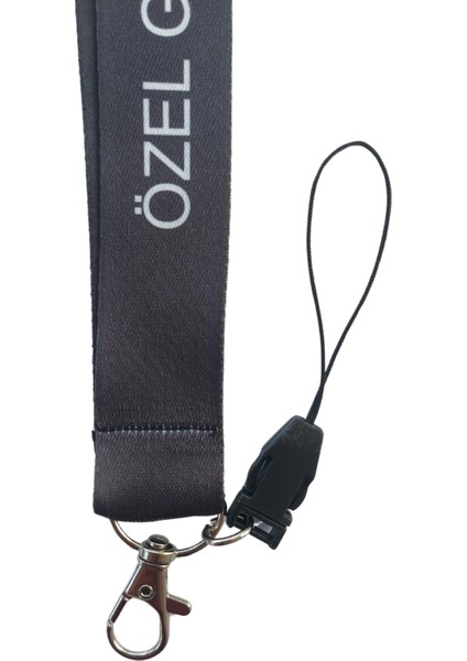 Özel Güvenlik Kart Askısı Yaka Kartı Boyun Askı Ipi Telefon Askısı Yatay Dikey Kart Koruyucu modelleri